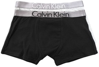 1 Black / 1 Grey Heather 2 Pack Junior Trunks - Customized Stretch