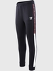11 Degrees Black Colour Block Taped Piping Joggers