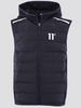 11 Degrees Black Junior Hybrid Gilet