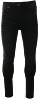 11 Degrees Black Skinny Distressed Jean