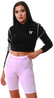11 Degrees Pink Acid Wash Cycling Shorts
