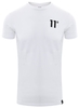 11 Degrees White Core Muscle Fit Short Sleeve T-Shirt