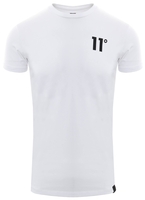 11 Degrees White Core Muscle Fit Short Sleeve T-Shirt