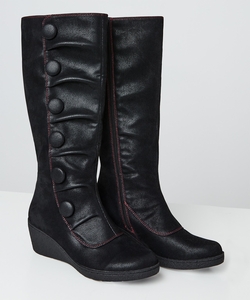 Bold And Beautiful Wedge Boots