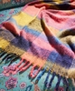 Cosy Faux Mohair Check Throw