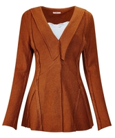 Wool Blend Short Jacket
