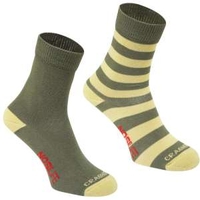 Craghoppers Womens NosiLife Travel Socks - 2 Pack