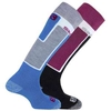 Salomon Womens Elios Ski Socks - 2 Pack