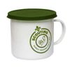 Scout Enamel Mug with Lid