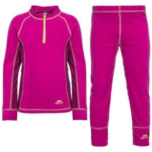 Trespass Bubbles Kids Fleece Base Layer Set