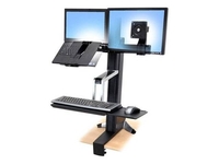 Ergotron WorkFit-S - LCD & Laptop Sit-Stand Workstation