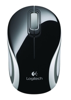 Logitech M187 Wireless Mini Mouse - Black
