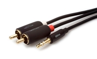 Techlink Iwires (1m) 3.5mm Stereo Plug To 2 X Rca/phono Plugs