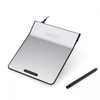 Wacom Bamboo Pad - Digitizer,  stylus - 10.7 x 6.7 cm - electromagnetic / capacitive - wired - USB - black,  grey