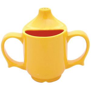 Wade Dignity Two Handled Drinking Cup - Yellow