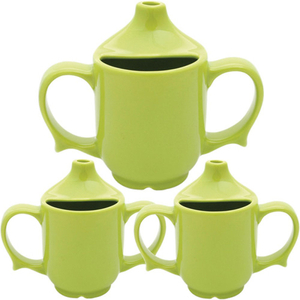 Wade Dignity Two Handled Feeding Cup - Green - Triple Pack