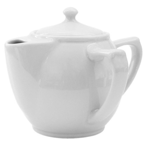 Wade Dignity Two Handled Tea Pot - White