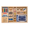 Wooden Animal Stamp Set - Melissa & Doug