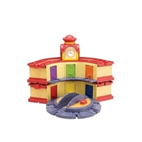 Wooden Double-Decker Roundhouse - Chuggington