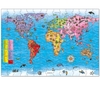 World Map Puzzle Poster