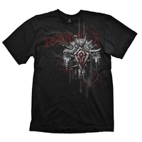 WORLD OF WARCRAFT Horde Crest 2 Extra Large T Shirt Black GE1329XL