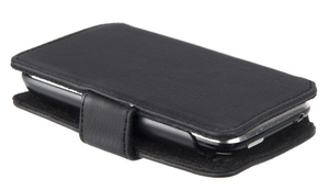 WOW Leather iPhone 3G/3GS/iPod Case Black