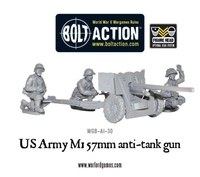 WWII - US Army - M1 57mm Anti Tank Gun - Warlord Games