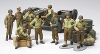 WWII U.S Army Infantry At Rest - 1:48 Military - Tamiya