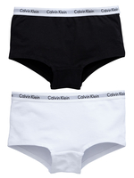 Calvin Klein Girls Pack Of Two Short Briefs