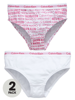 Calvin Klein Pack Of Two Logo Bikini Briefs
