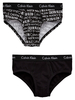 Calvin Klein Pack of Two Logo Mania Briefs