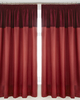 Cannes Lined Ring Top Curtains With Tie-Backs