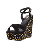 Carvela Genie Embellished Platform Wedge Shoes