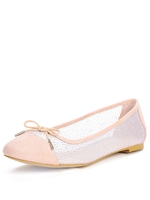 Carvela Miami Sheer Flat Ballerina