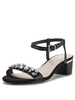 Carvela Safia Block Heel Barely There Sandal