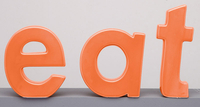 Ceramic Eat Decorative Kitchen Letters