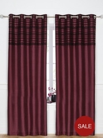 Chantilly Eyelet Curtains 165x182cm
