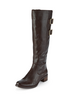 Clarks Likeable Me Leather Knee Boots