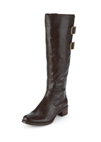 Clarks Likeable Me Leather Knee Boots