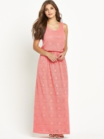 Club L Aztec Lace Maxi Dress