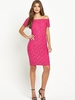 Club L Lace Bardot Dress