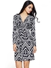 Club L Printed Slinky Dress