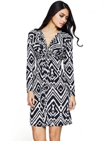 Club L Printed Slinky Dress