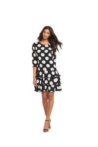 Coast Oasis Kelis Mono Spot Dress