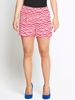 Coleen Heart Print Shorts