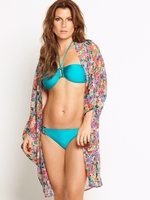Coleen Heat Seal Printed Kimono