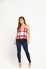 Coleen Lace Trim Cami Top