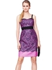 Coleen Spirograph Print Dress