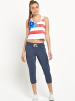 Converse Bars Stars Crop Tank Top