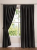 Faux Suede Lined Curtains